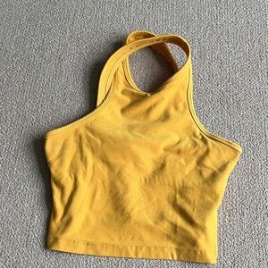 Yellow Women's Halter Top